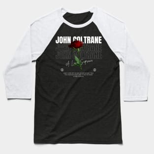 John Coltrane // Flower Baseball T-Shirt